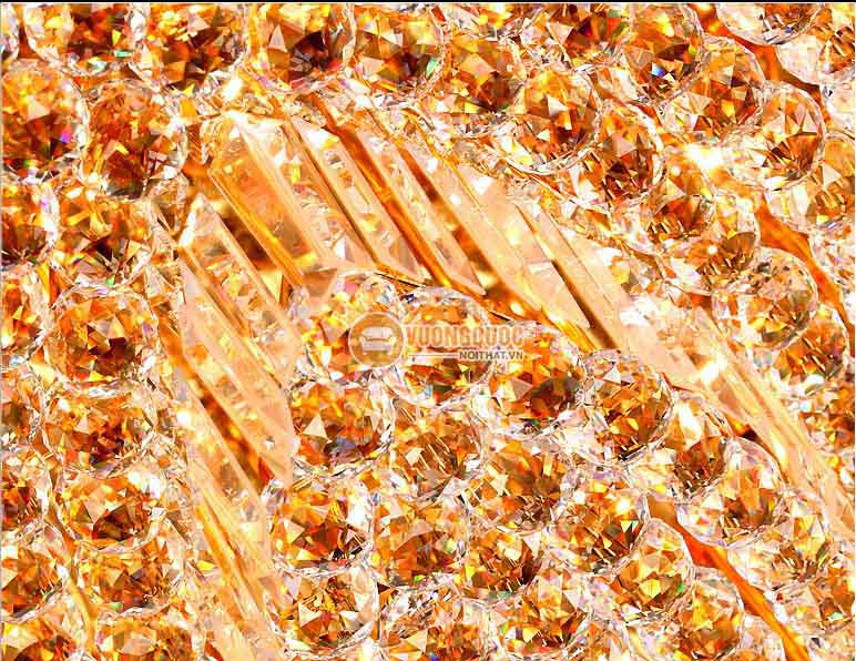 Đèn ốp trần pha lê kích thước lớn cho không gian rộng CM256-19